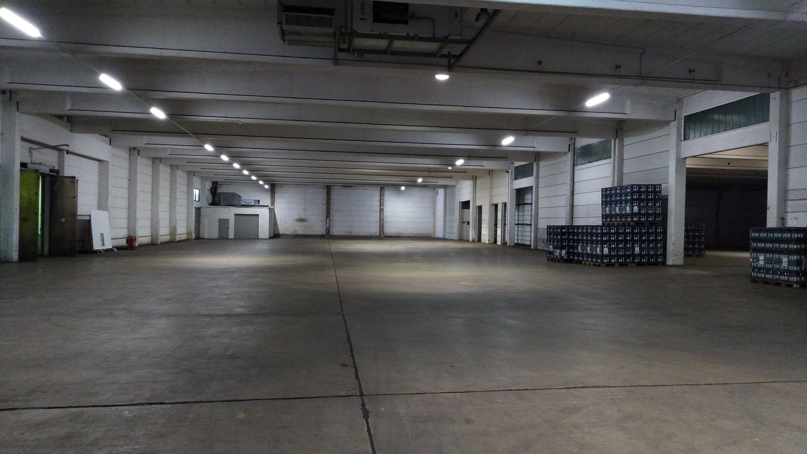 Hallenraum, Innenansicht
